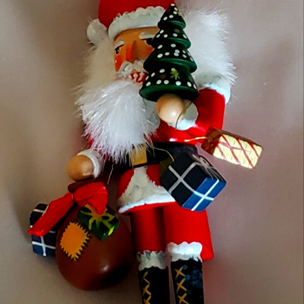 Kathe Wohlfahrt Christmas Nutcracker Ornament Santa NWT